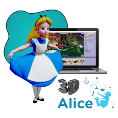 Alice 3d - КИБЕРшкола программирования для детей, компьютерные курсы для школьников, начинающих и подростков - KIBERone г. Хорошево-Мневники