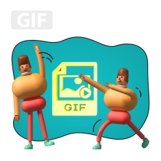 Gif-анимация - КИБЕРшкола программирования для детей, компьютерные курсы для школьников, начинающих и подростков - KIBERone г. Хорошево-Мневники