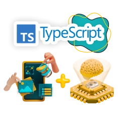 TypeScript + AI: создаём умные веб-приложения - КИБЕРшкола программирования для детей, компьютерные курсы для школьников, начинающих и подростков - KIBERone г. Хорошево-Мневники