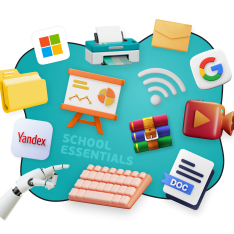 Цифровая база для школьника - КИБЕРшкола программирования для детей, компьютерные курсы для школьников, начинающих и подростков - KIBERone г. Хорошево-Мневники