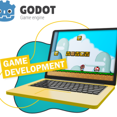 Godot.  Основа создания легендарных игр - КИБЕРшкола программирования для детей, компьютерные курсы для школьников, начинающих и подростков - KIBERone г. Хорошево-Мневники