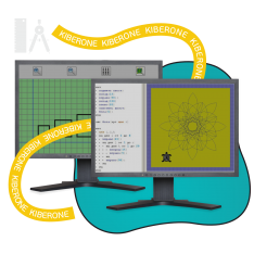 Исполнители чертежник и черепашка - КИБЕРшкола программирования для детей, компьютерные курсы для школьников, начинающих и подростков - KIBERone г. Хорошево-Мневники