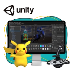 Мир игр на Unity 2D на популярном движке + AI-помощники - КИБЕРшкола программирования для детей, компьютерные курсы для школьников, начинающих и подростков - KIBERone г. Хорошево-Мневники