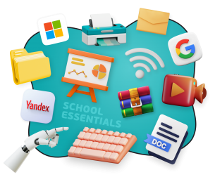 Цифровая база для школьника - КИБЕРшкола программирования для детей, компьютерные курсы для школьников, начинающих и подростков - KIBERone г. Хорошево-Мневники