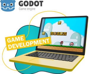 Godot.  Основа создания легендарных игр - КИБЕРшкола программирования для детей, компьютерные курсы для школьников, начинающих и подростков - KIBERone г. Хорошево-Мневники